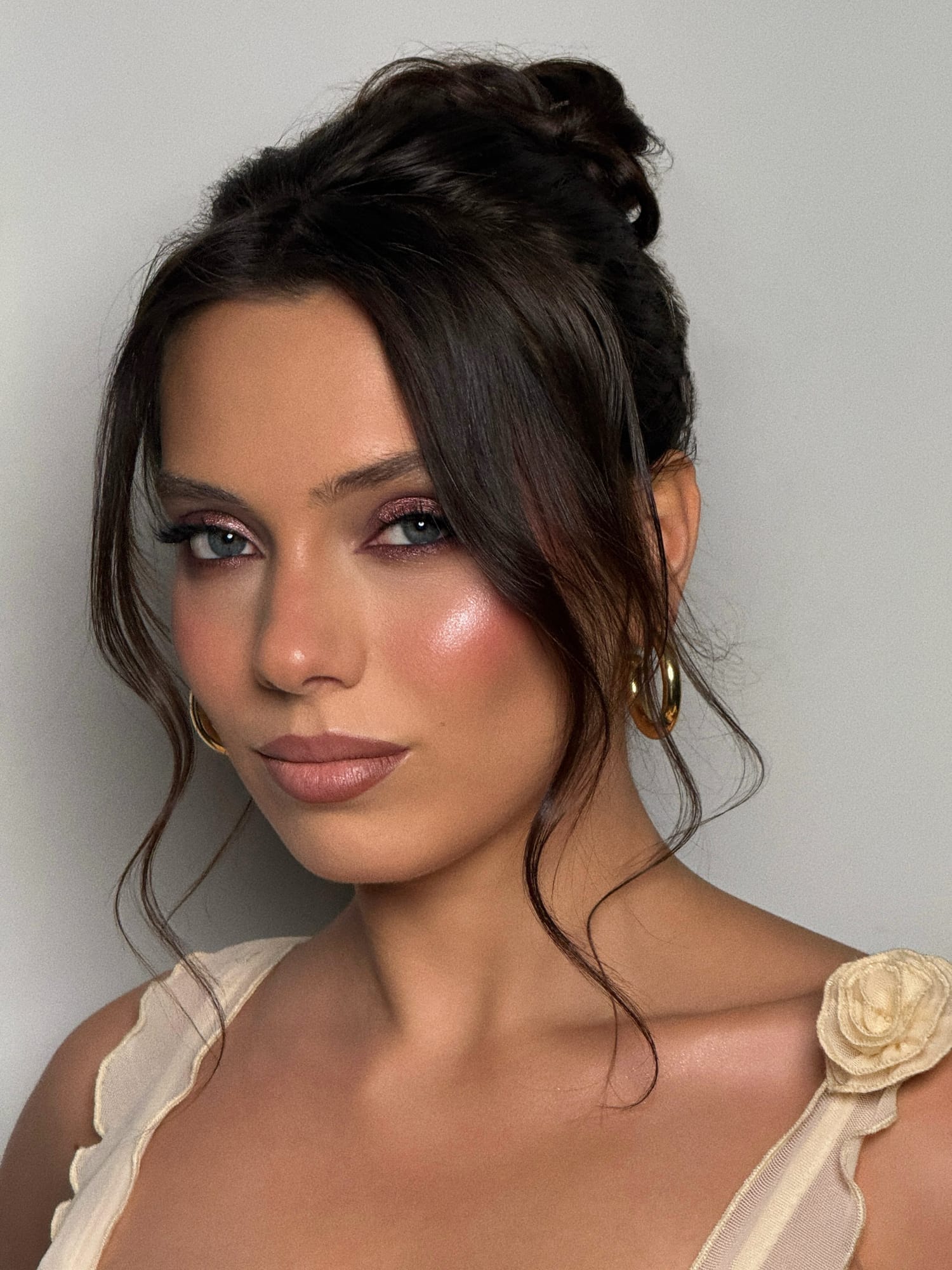 Bridal makeup and hair
